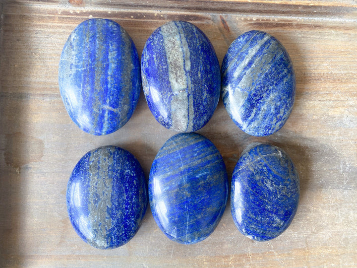 Lapis Lazuli Palm Stone - Imperfect