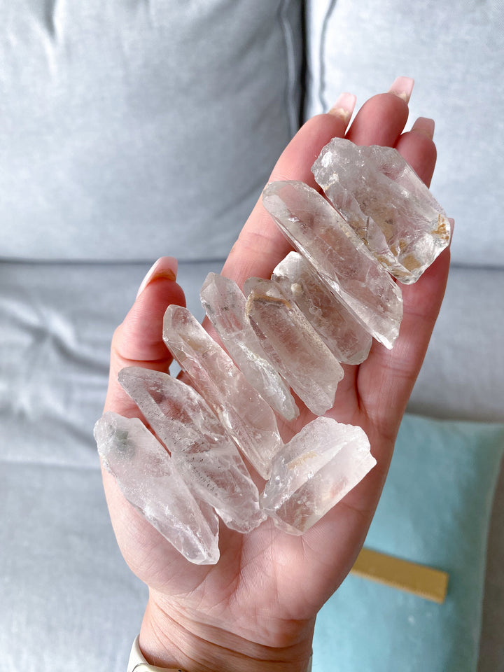 Inclusion Quartz 1" - Quartz Wand