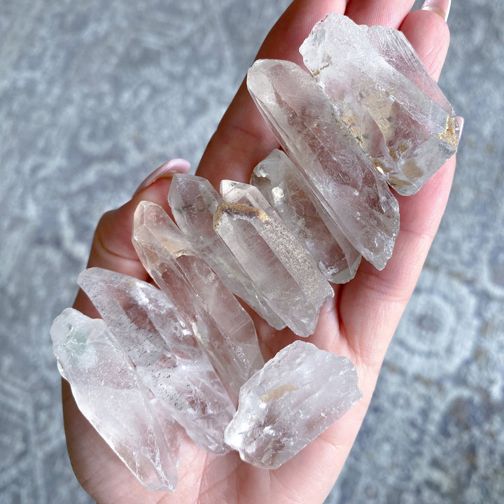 Inclusion Quartz 1" - Quartz Wand