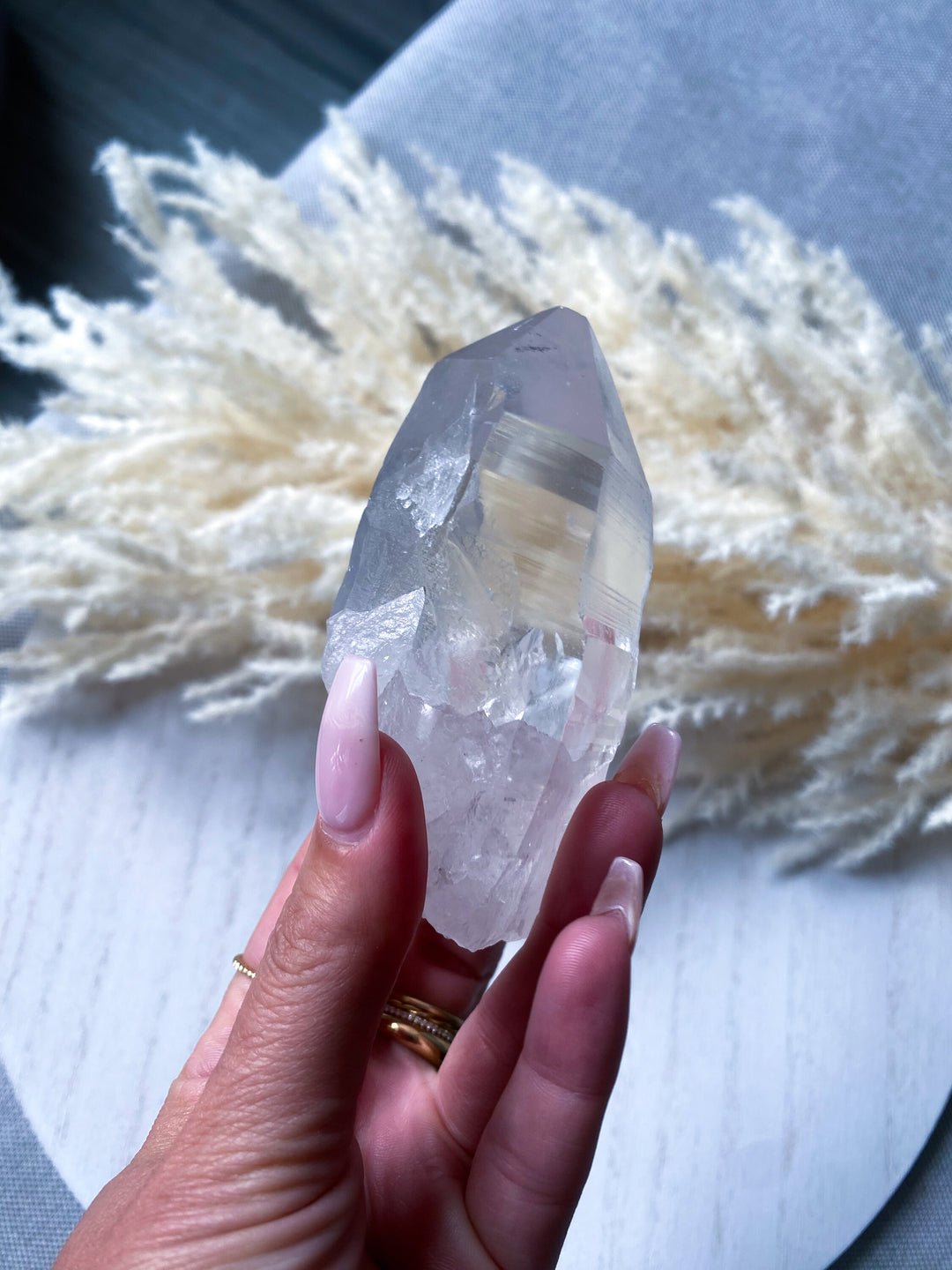 Lemurian Star Seed Quartz - Get Exact listing - 3.5" Long