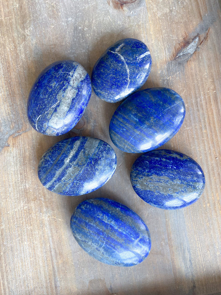 Lapis Lazuli Palm Stone - Imperfect