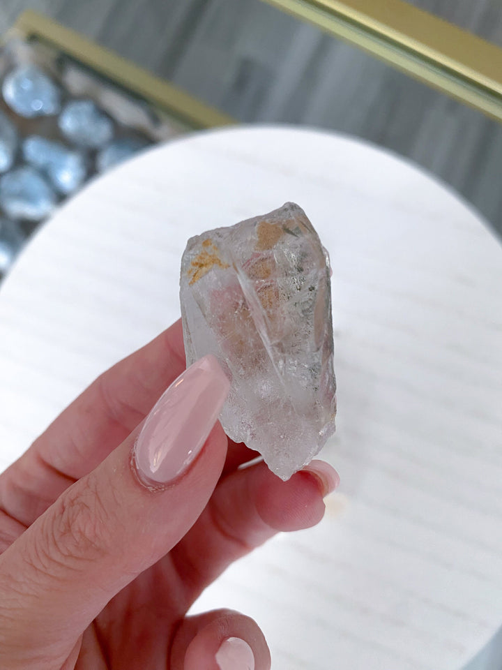 Inclusion Quartz 1" - Quartz Wand