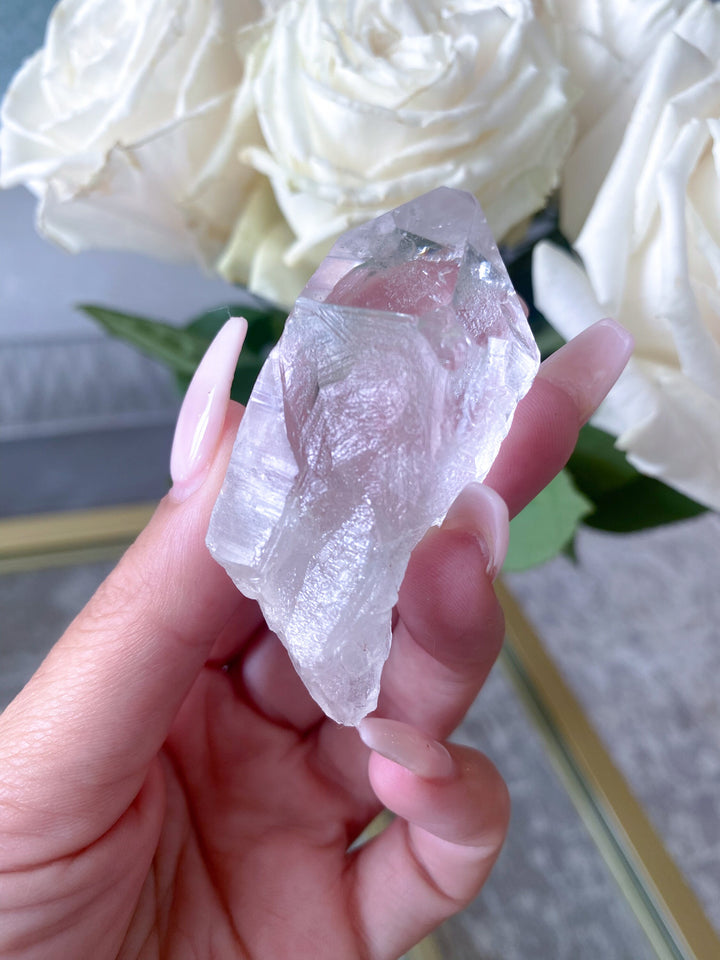 Lemurian Star Seed Quartz with a key- Get Exact listing - 2.5" Long