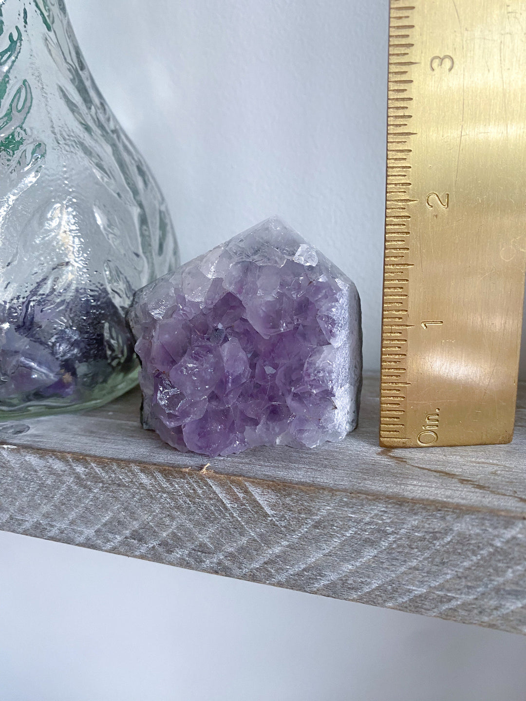 Small Polished Lavender Amethyst Cluster #4