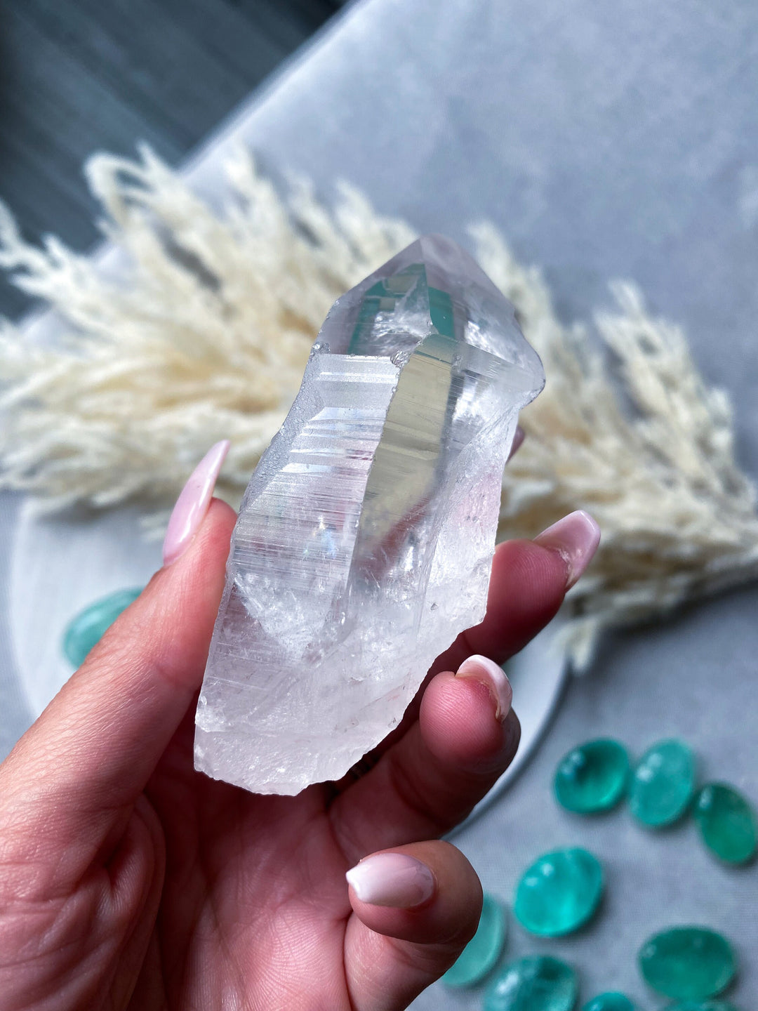 Lemurian Star Seed Quartz - Get Exact listing - 3.5" Long