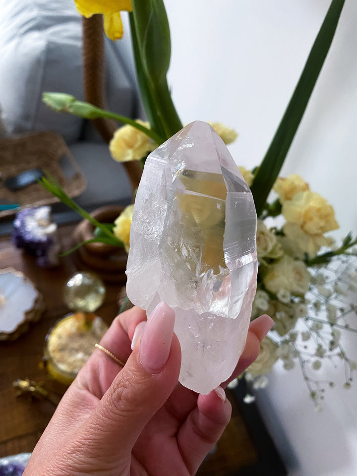 Lemurian Star Seed Quartz - Get Exact listing - 3.5" Long
