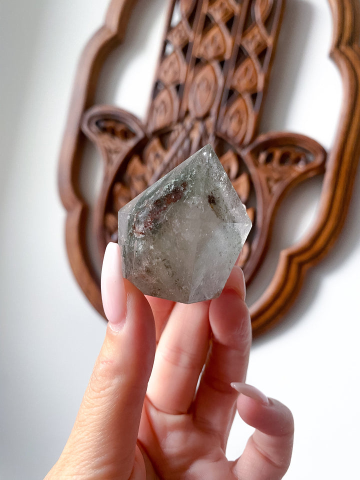 Small Garden Quartz Point 1.5" - Get this Exact Piece - Power - Creativity - Transformation - Sleep - Clarity - Synchronicity - Grounding