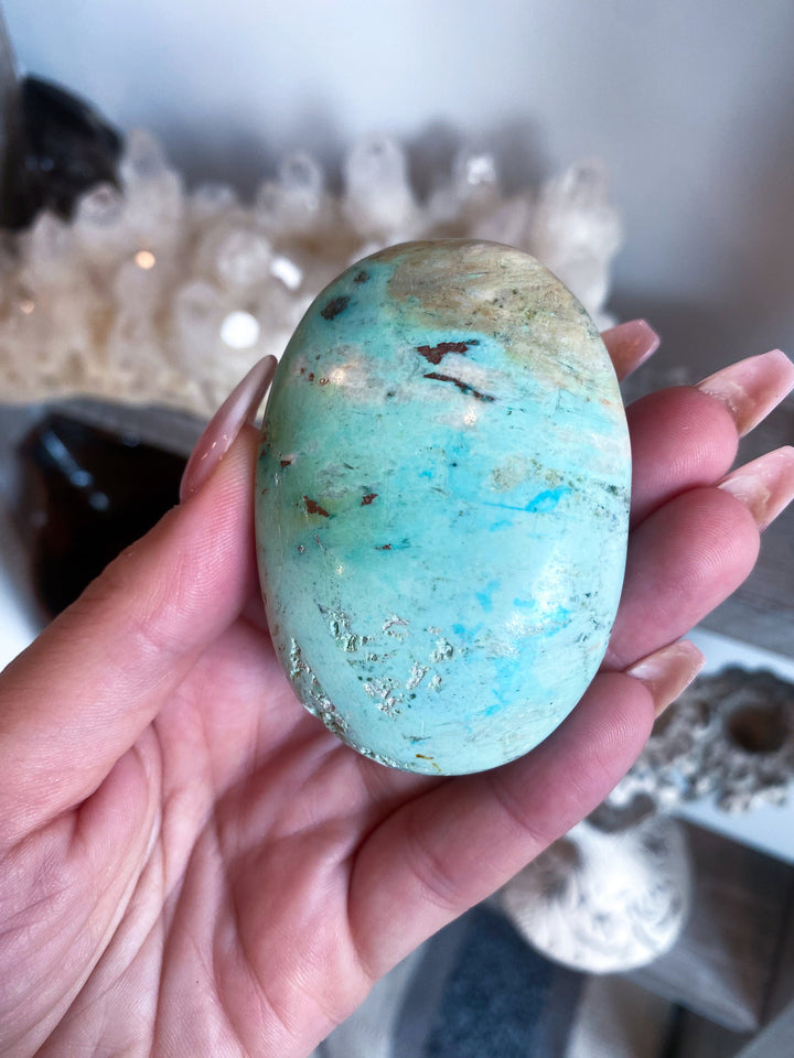 Turquoise Palm Stone - Get this exact stone