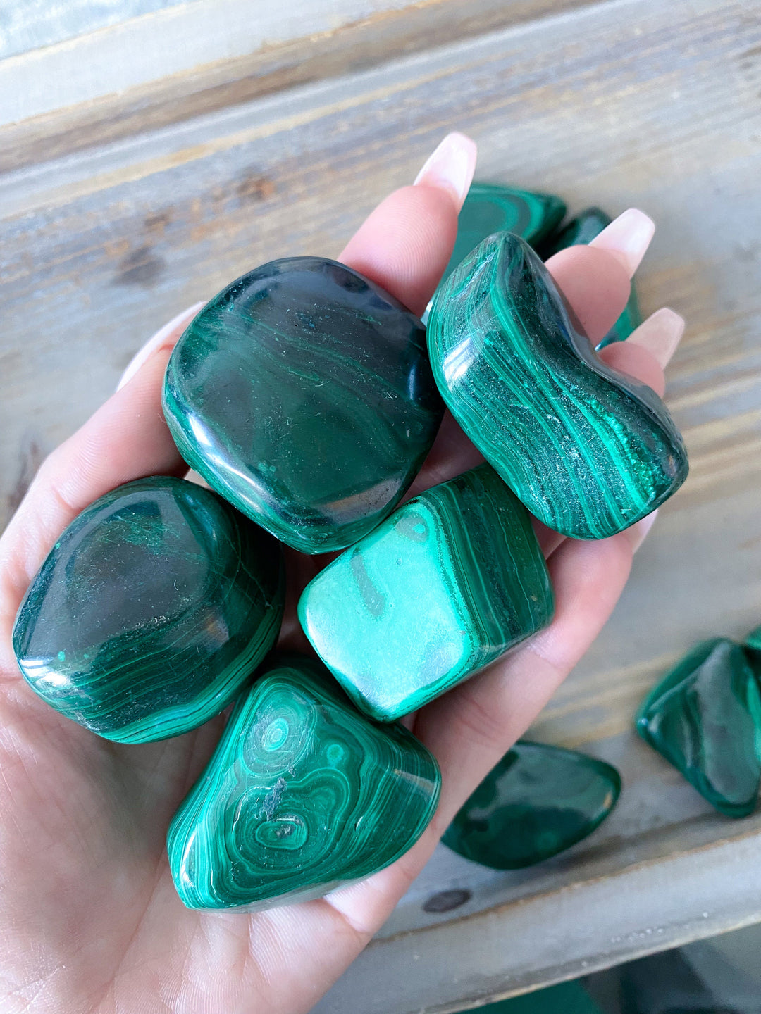 Malachite Pebble