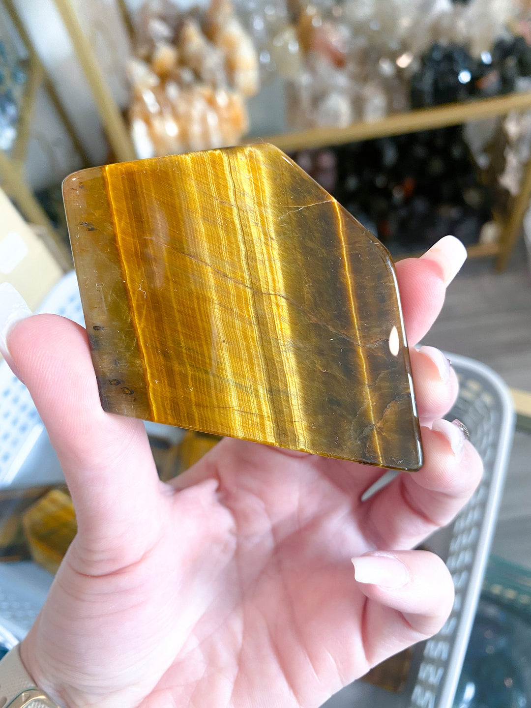 Tigers Eye Slab - You Choose