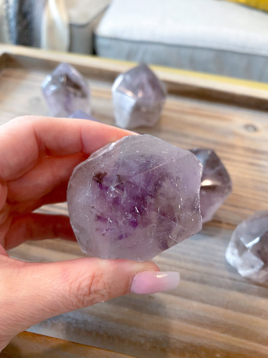 Brandenburg Amethyst Point - Protection Stone - Energy Cleanse Crystal - Calming Crystal - Creativity - Psychic Protection