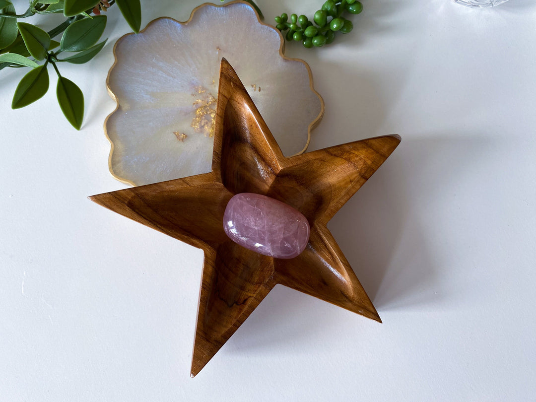 Handmade Star Wood Bowl