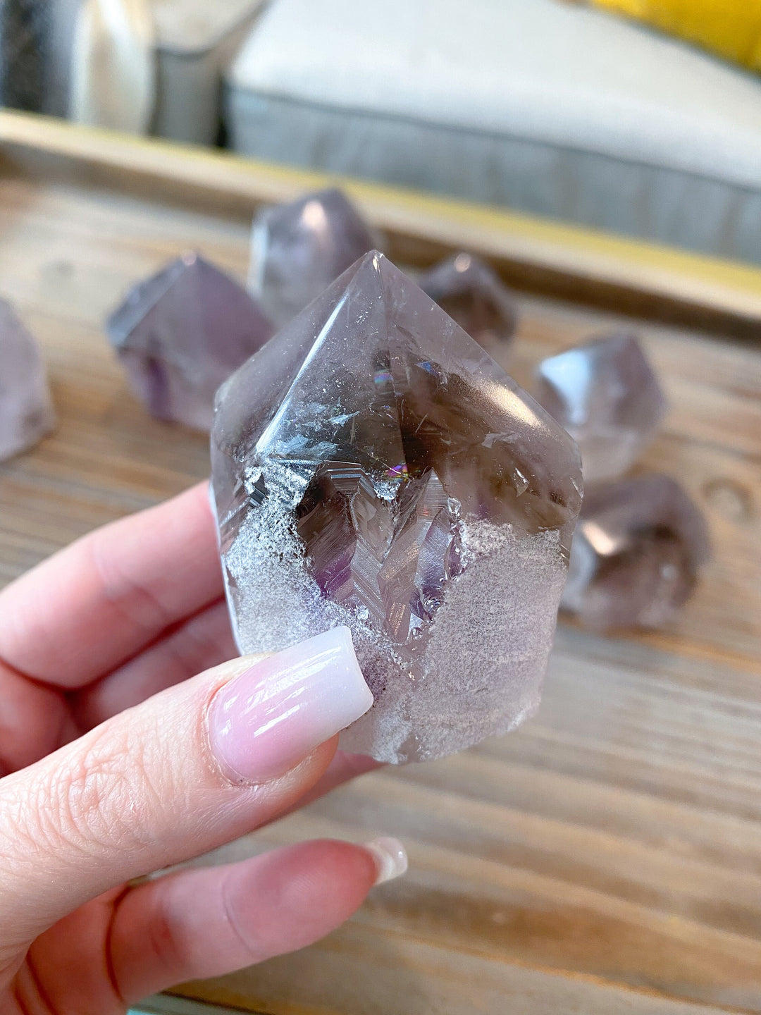 Brandenburg Amethyst Point - Protection Stone - Energy Cleanse Crystal - Calming Crystal - Creativity - Psychic Protection