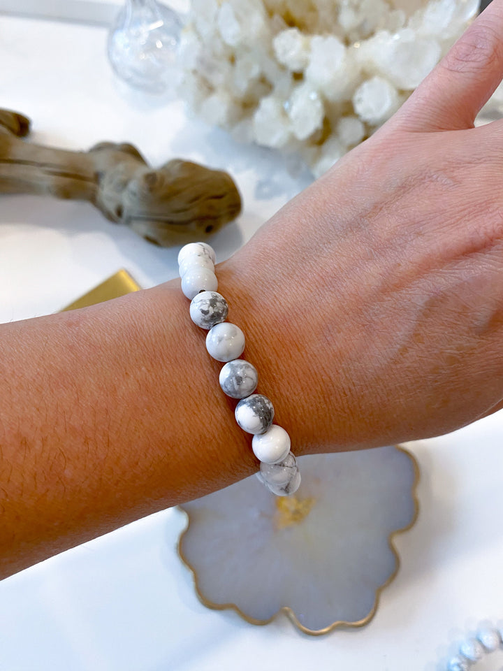 Howlite 8MM Bracelet