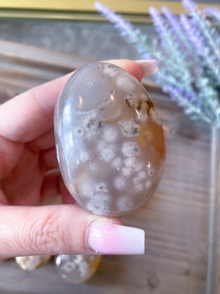 PICK Your Flower Agate Large Pebble