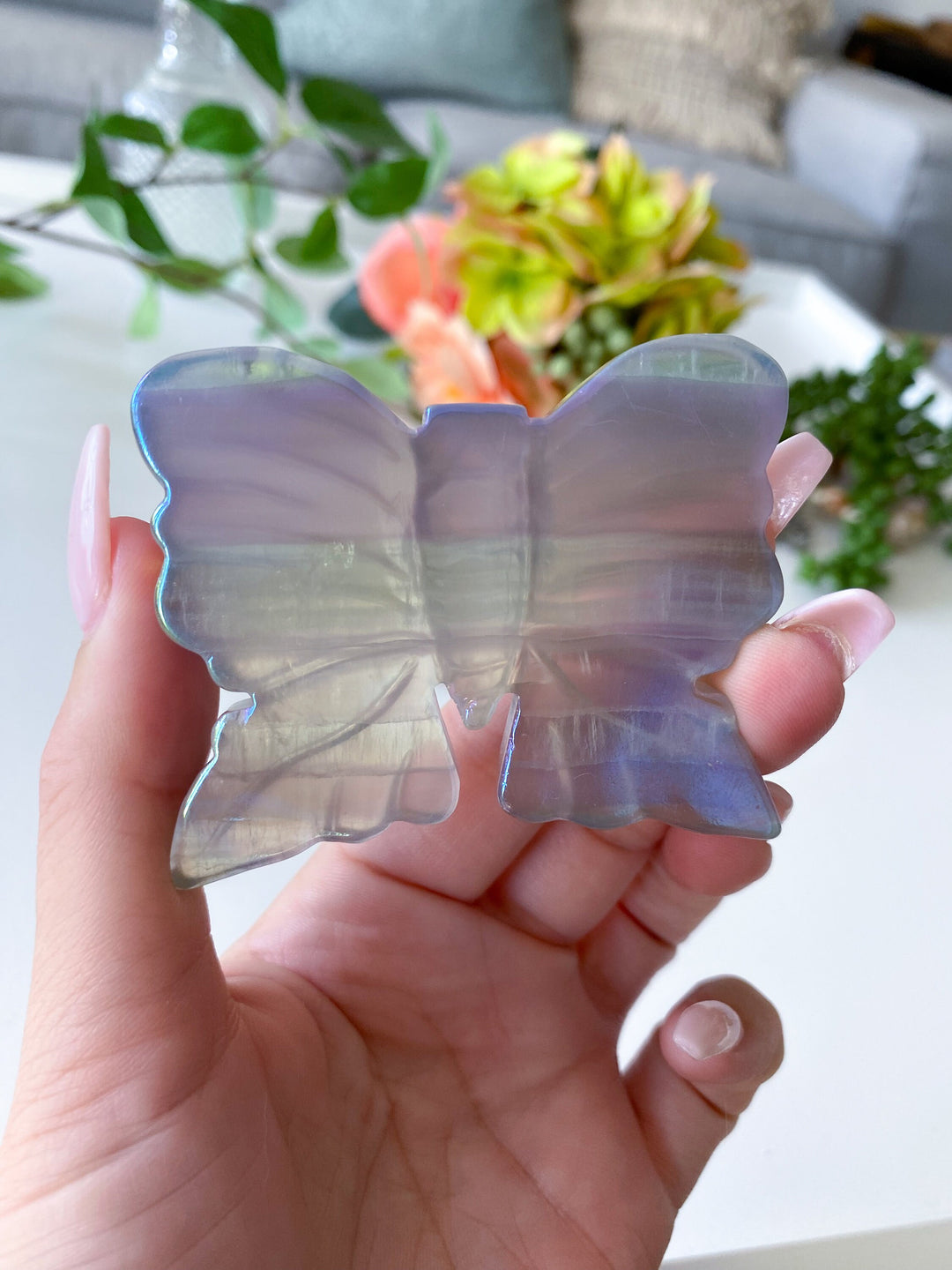 Angel Aura Butterfly Carving - Emotional Stability