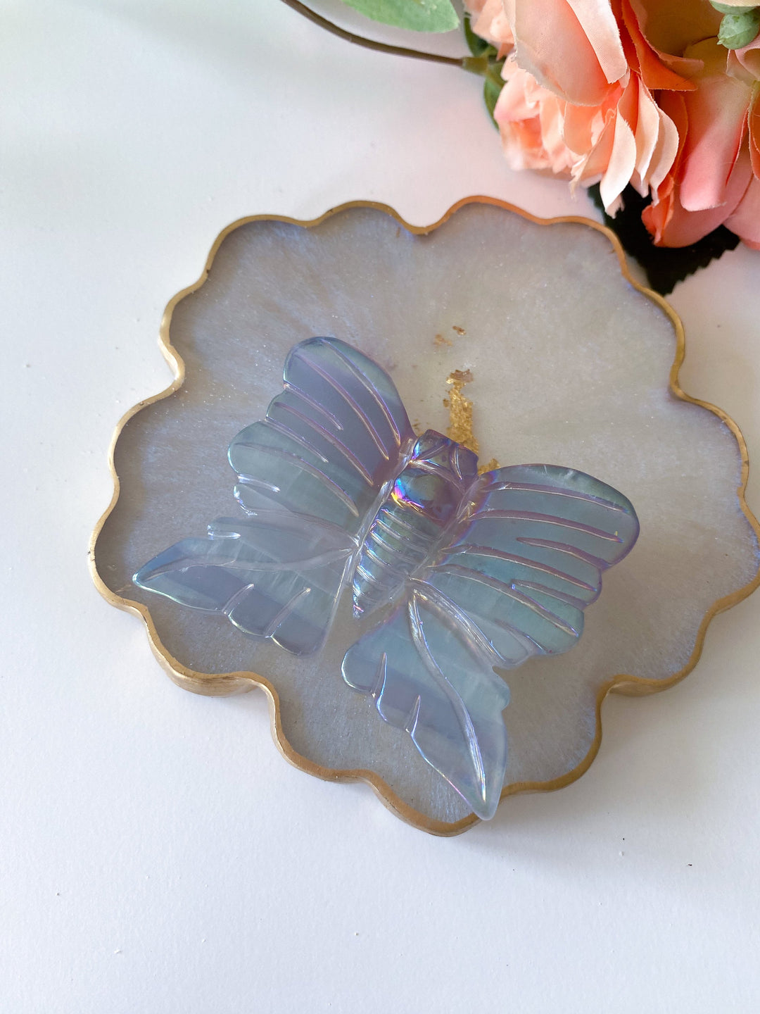 Angel Aura Butterfly Carving - Emotional Stability