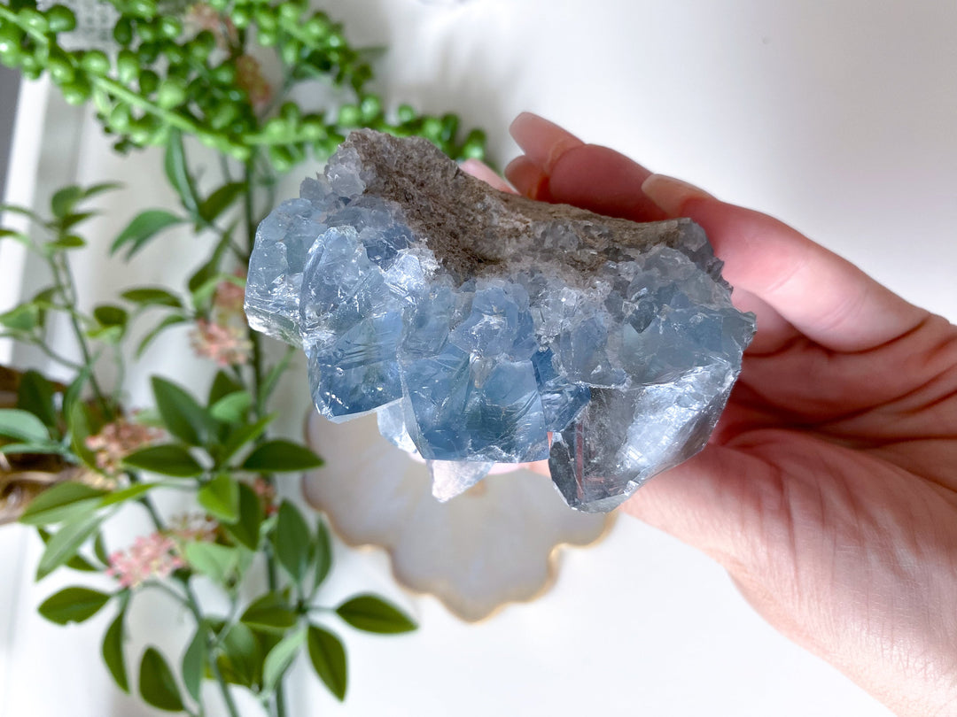 BIG Celestite Cluster Chunk - Get Exact Stone