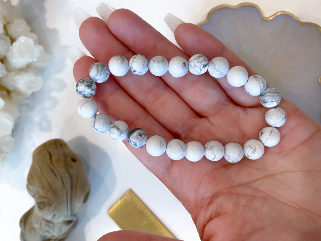 Howlite 8MM Bracelet