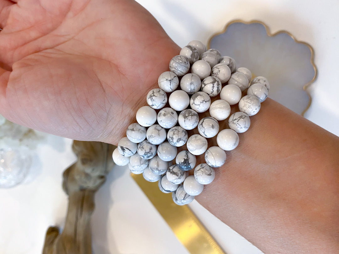 Howlite 8MM Bracelet