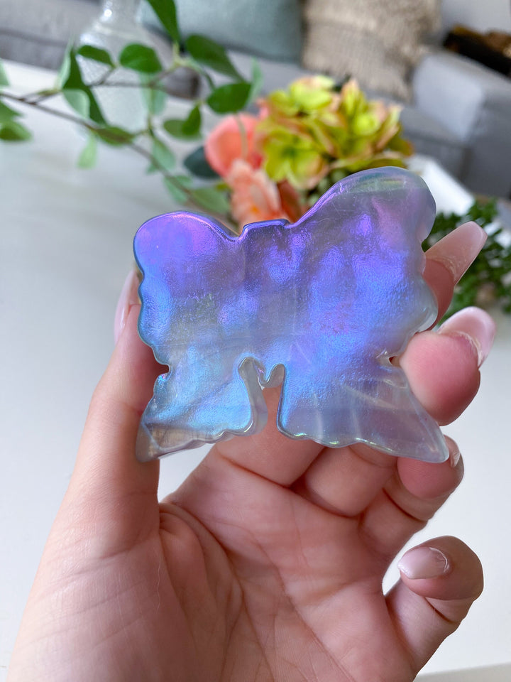 Angel Aura Butterfly Carving - Emotional Stability