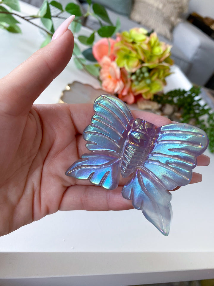 Angel Aura Butterfly Carving - Emotional Stability