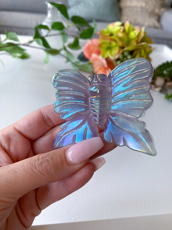 Angel Aura Butterfly Carving - Emotional Stability