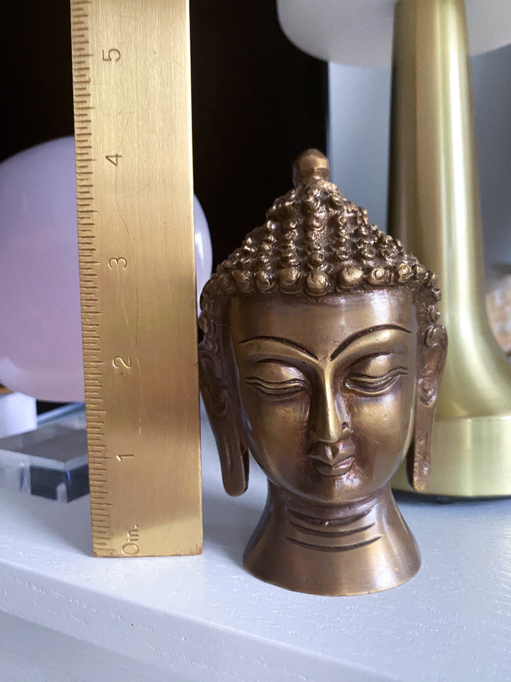 Bronze Buddha Statue - Altar Decor - Metaphysical - Spiritual - Buddism