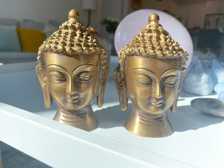 Bronze Buddha Statue - Altar Decor - Metaphysical - Spiritual - Buddism