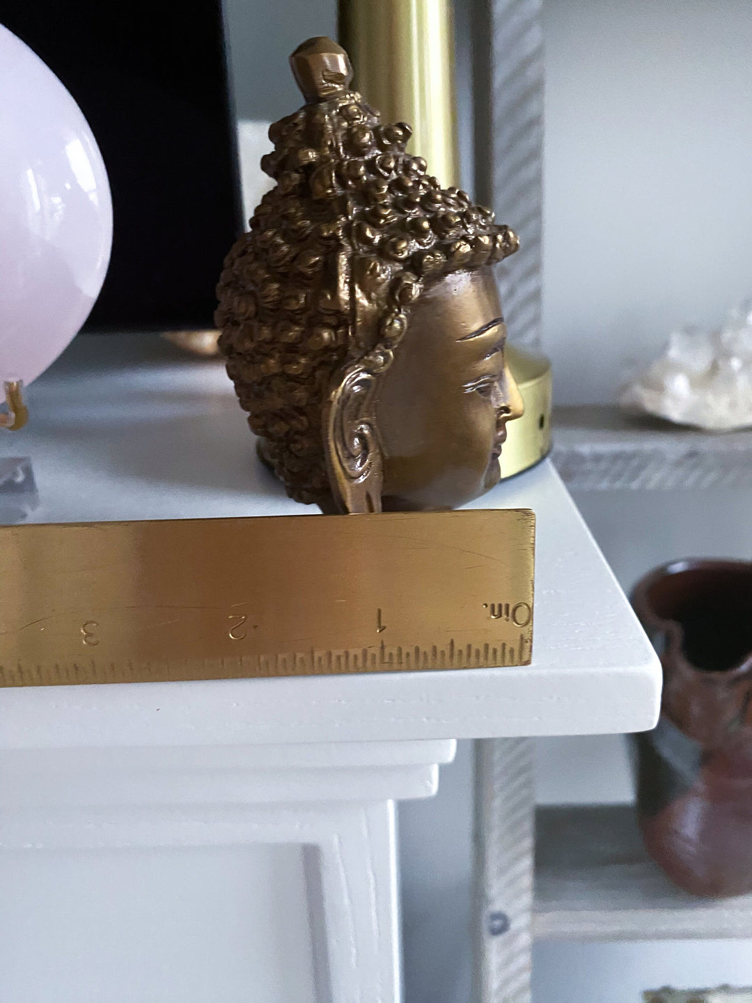 Bronze Buddha Statue - Altar Decor - Metaphysical - Spiritual - Buddism