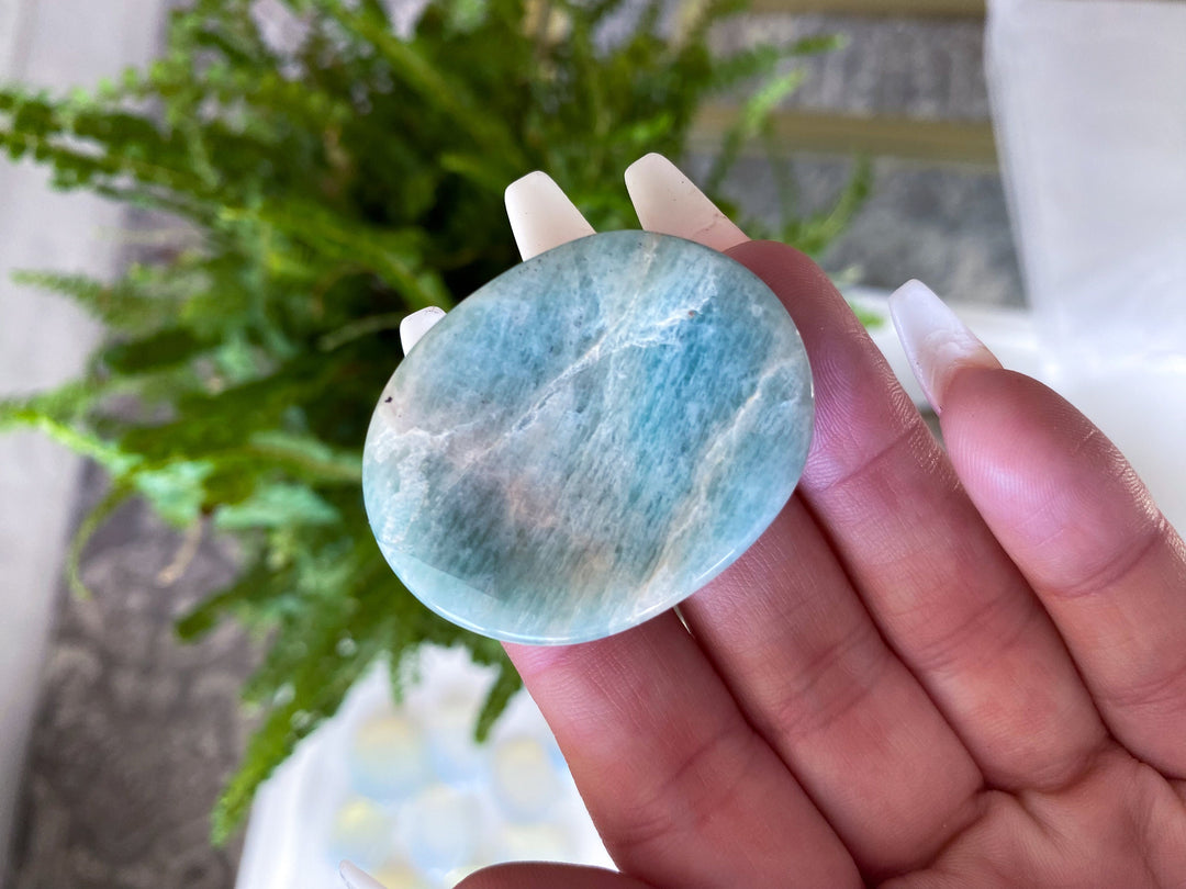 Amazonite Worry Stone