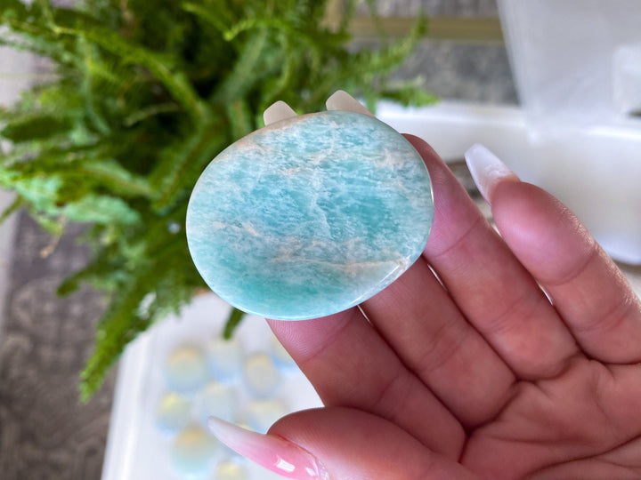 Amazonite Worry Stone