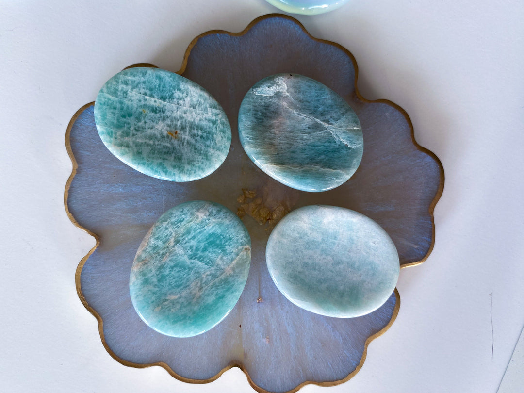 Amazonite Worry Stone