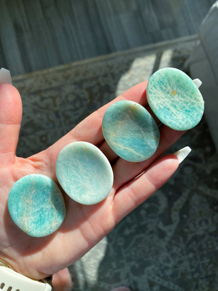 Amazonite Worry Stone