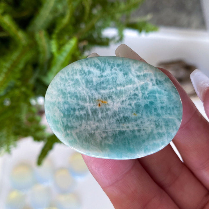 Amazonite Worry Stone