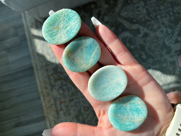 Amazonite Worry Stone