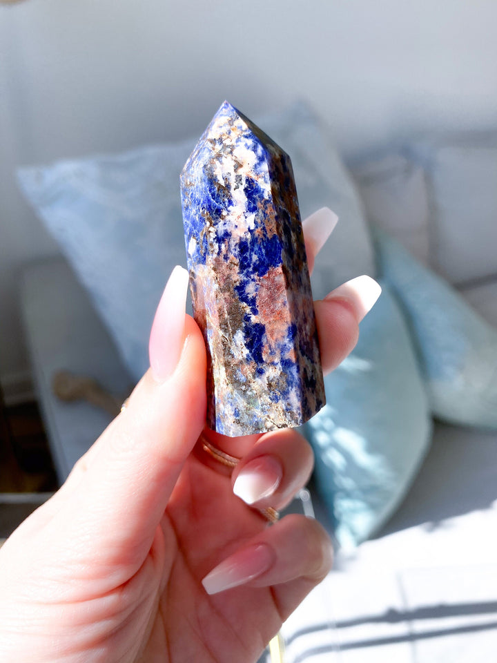 Sodalite Tower 2-3"