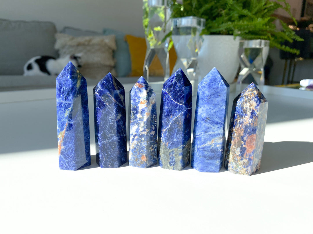 Sodalite Tower 2-3"