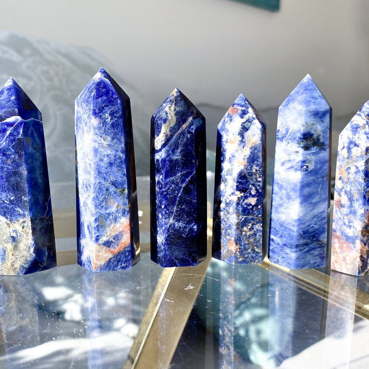 Sodalite Tower 2-3"