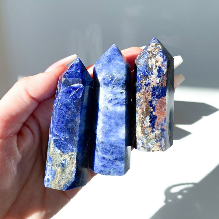 Sodalite Tower 2-3"