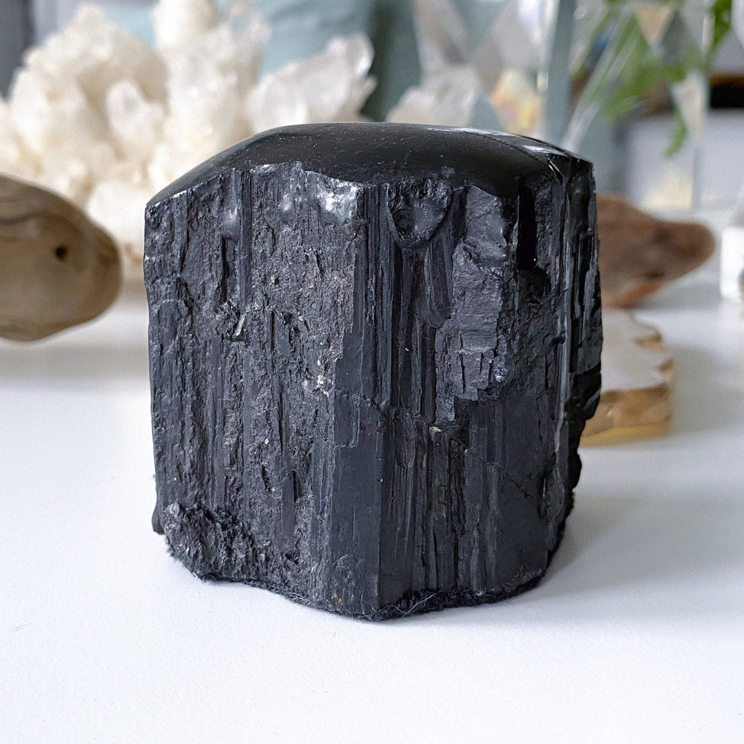 RAW Black Tourmaline Chunk - Get Exact Piece