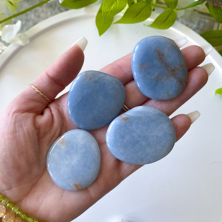 Flat Angelite Coin